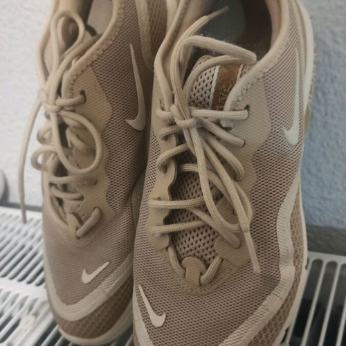 Nike Air Max women's used shoes size 38 beige
