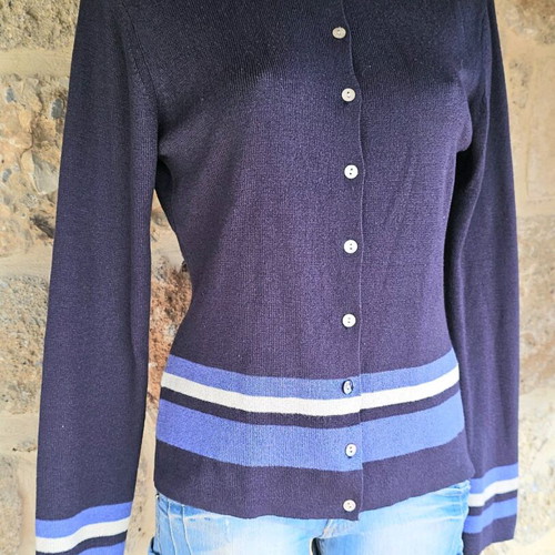 Dorothy Perkins cardigan blue in excellent condition, size M