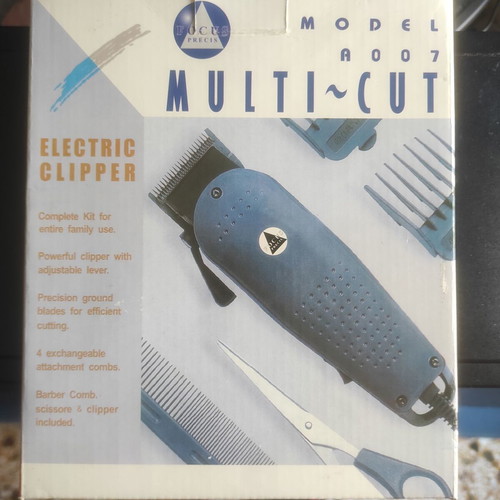 Focus Precis Multi~Cut A007 Electric Hair Clipper like new, complete set