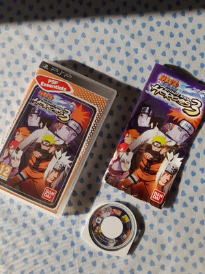 Naruto Shippuden Ultimate Ninja Heroes 3 PSP game used, complete