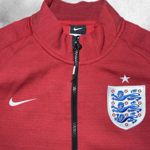 Nike England Track Jacket like new, red