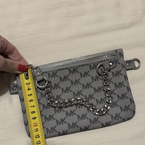 Michael Kors grey waist bag like new without belt