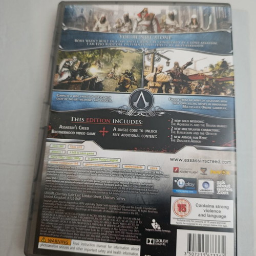 Assassin's Creed Brotherhood Xbox 360 game