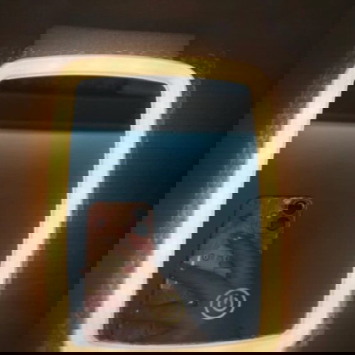 Καθρέφτης με LED φωτισμό καινούριος, υποστηρίζει καλώδιο και μπαταρίες