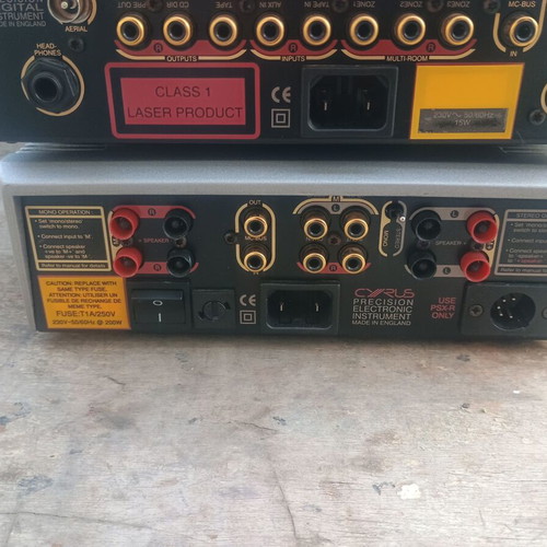 Mission Cyrus Quattro CD/Pre and SmartPower Amp high-end system like new