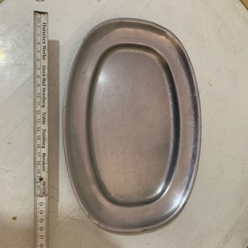 Vintage serving tray used