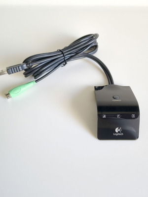 Logitech C-BT44 wireless receiver for EX110 and LX310 keyboards and mice, used