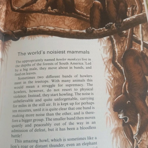 Book Mammals Strange & Exotic like new, 1965 English edition