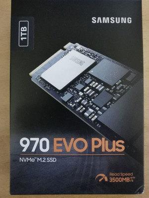 Samsung 970 EVO Plus 1TB SSD M.2 NVMe new, sealed