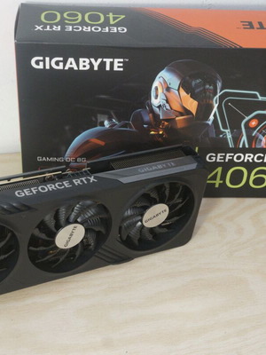 Gigabyte RTX 4060 8GB OC графична карта употребявана