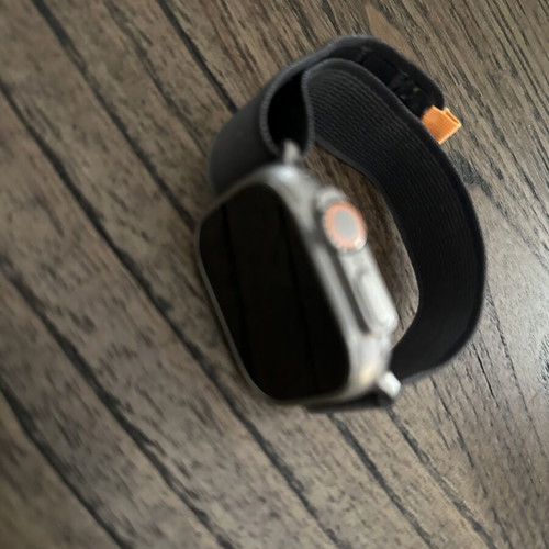 Apple Watch Ultra 1 with 4 original bands and chargers