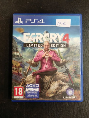 Farcry 4 PlayStation 4 used, adventure video game