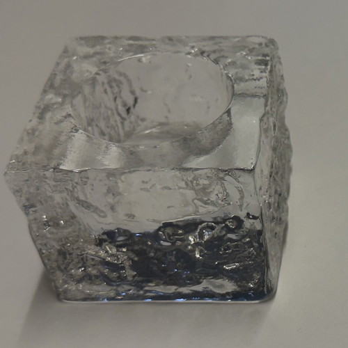 Crystal candle holders like new, set of 2 pieces