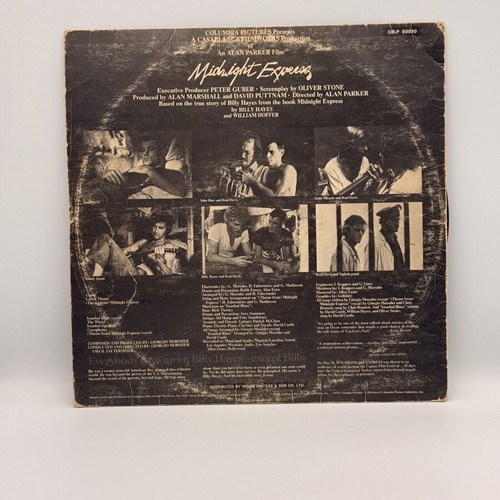 Midnight Express soundtrack vinyl used