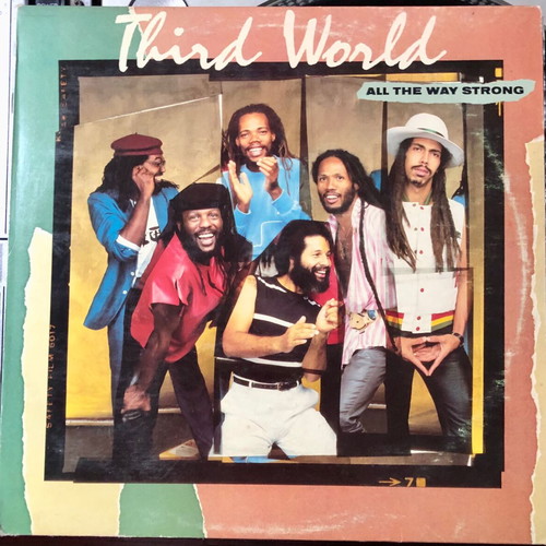 Third World All The Way Strong vinyl LP used, reggae