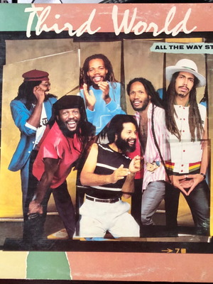 Third World All The Way Strong vinyl LP used, reggae