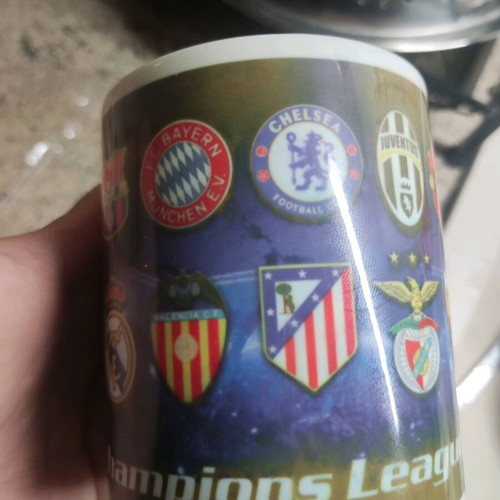 Champions League cup 2015-2016 season used with Olympiacos