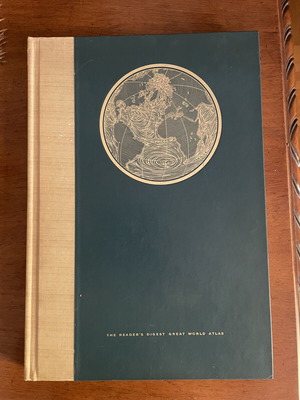 Great World Atlas by Reader's Digest like new, English edition 1961