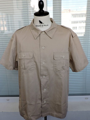 Brandit Individual Wear Men's Beige Short Sleeve Shirt XL like new