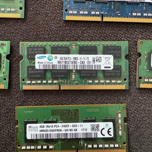 Samsung Ram 4GB DDR3L 1600MHz SODIMM new, pack of 7 pieces
