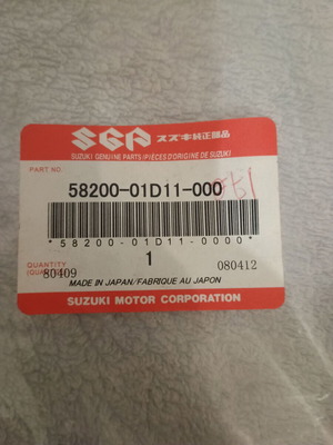 Dizha for Suzuki DR 800 Big Dakar new