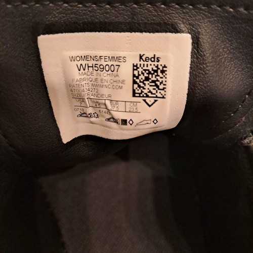 Keds women's athletic shoes like new, size 37.5, white