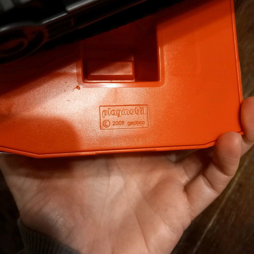 Playmobil excavator like new, vintage series with rotating cabin