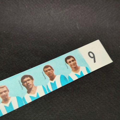 Apollon 1967-1968 card used, collectible vintage