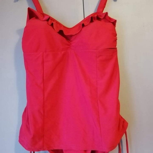 Tankini swimsuit new red with built-in bra