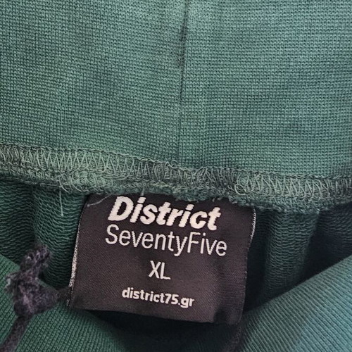 District75 green shorts XL new with tag