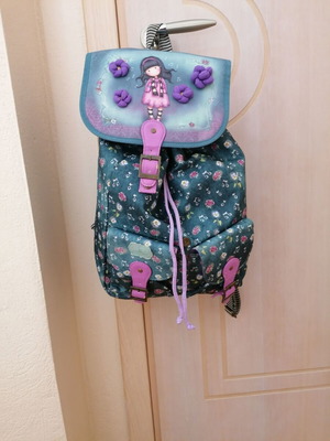 Santoro backpack like new, purple