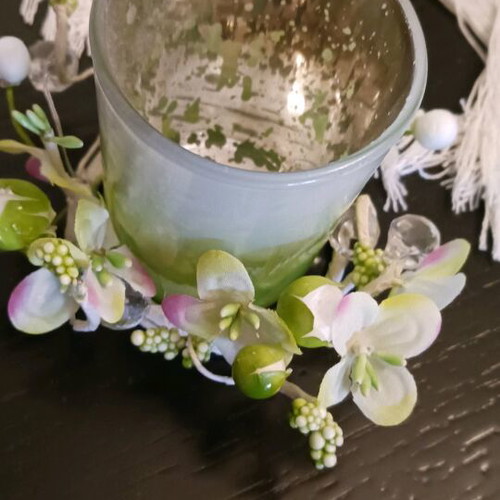 Reso Candle Holder like new with gift candle