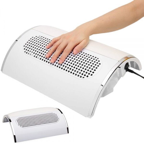 Manicure dust collector 40W with 3 fans and 2 bags new