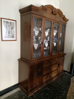 Retro σύνθετο μεταχειρισμένο, διαστάσεις 1,80 x 2,20 (ύψος)