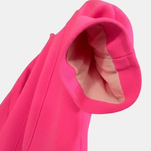 Banana Republic Seamed Shift Dress neon pink, like new, size S
