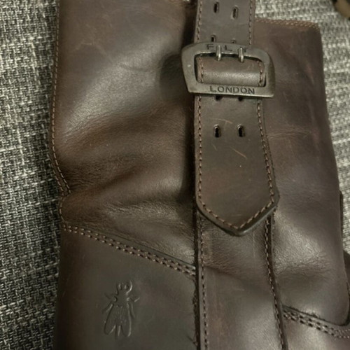 Fly London ankle boots size 39 used, black