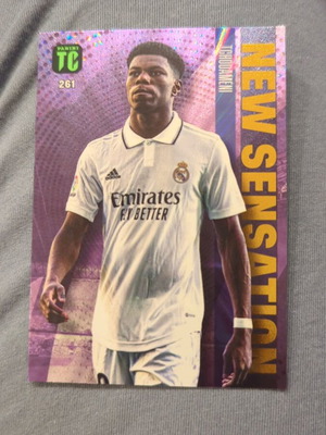 Aurelien Tchouameni Real Madrid C.F. 2023 Panini Top Class New Sensation #261 like new