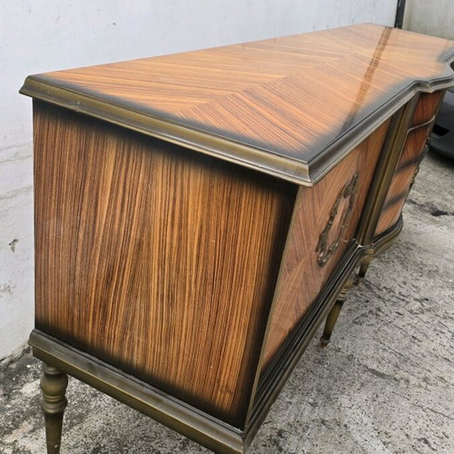 Classic antique wooden buffet used
