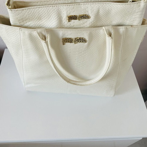 Folli Follie double bag set like new, white