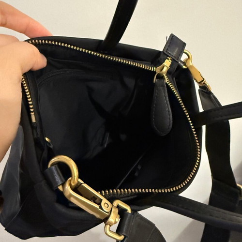 Pinko mini tote shoulder bag used, black, small size