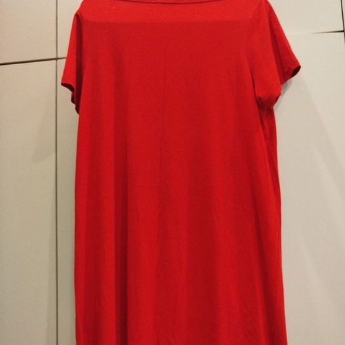Celestino red T-shirt with cut-out details like new, XL
