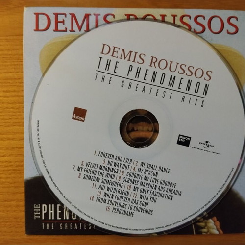 Demis Roussos The Phenomenon CD like new, pop