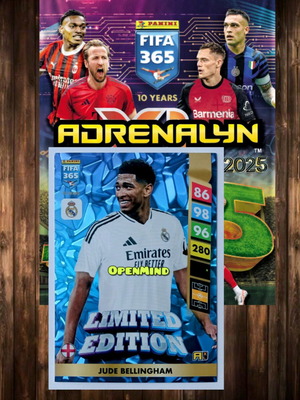 Картичка Jude Bellingham Limited Edition Fifa 365 2025 Andrenalyn XL