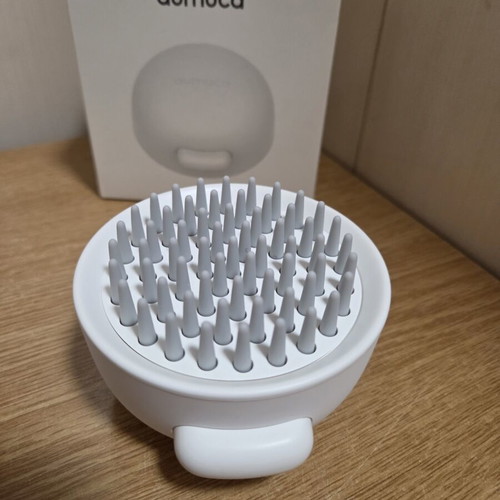Aumuca Silicone Grooming Brushes Set of 3 New with Self-Cleaning Button