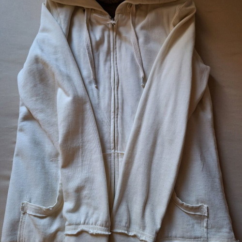 Esmara hoodie jacket like new, beige with fleece lining