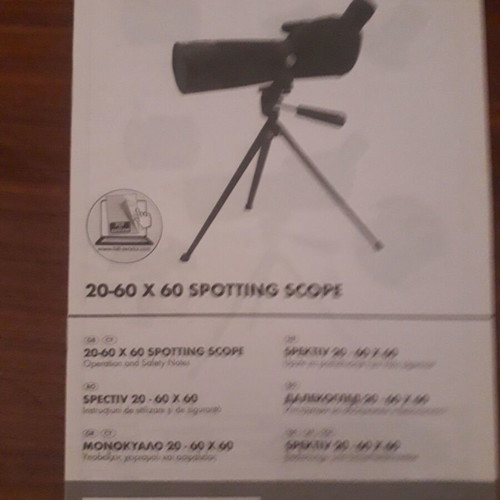 Monocular with tripod