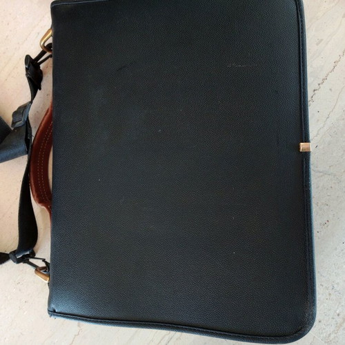 Delsey briefcase used, black