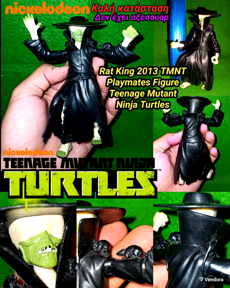 Rat King TMNT Teenage Mutant Ninja Turtles Figure New 2013 Nickelodeon  Playmates