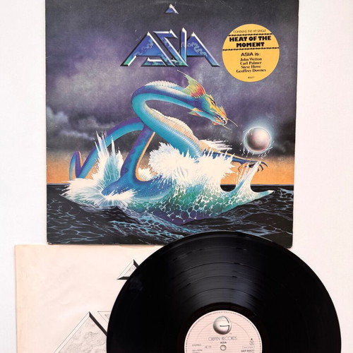 Asia LP Europe 1982 used, rock