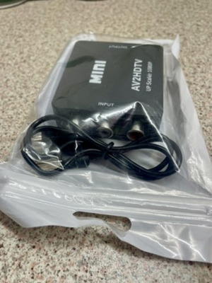 AV to HDMI adapter new